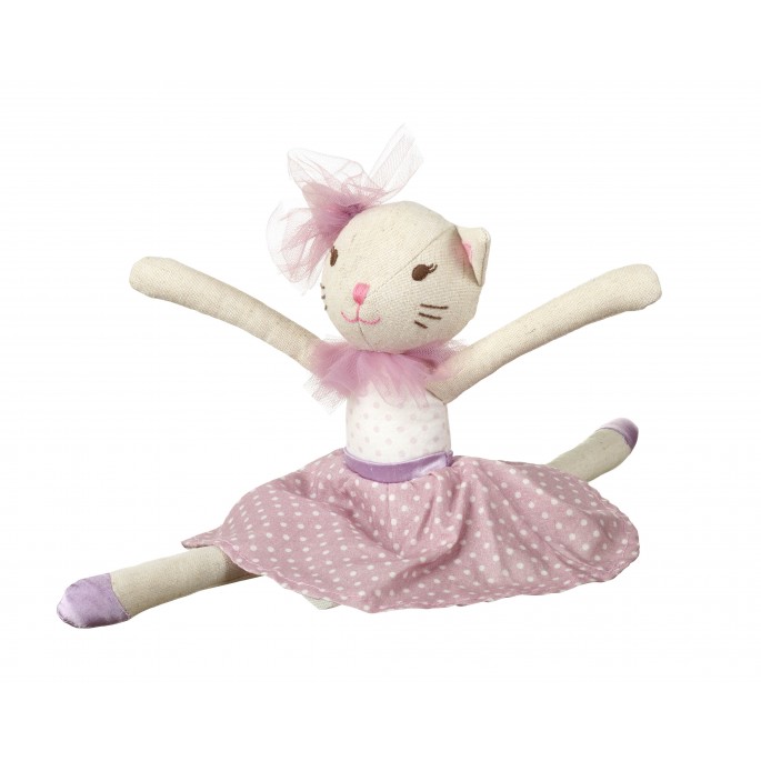 בובת בד רקדנית דגם חתולה