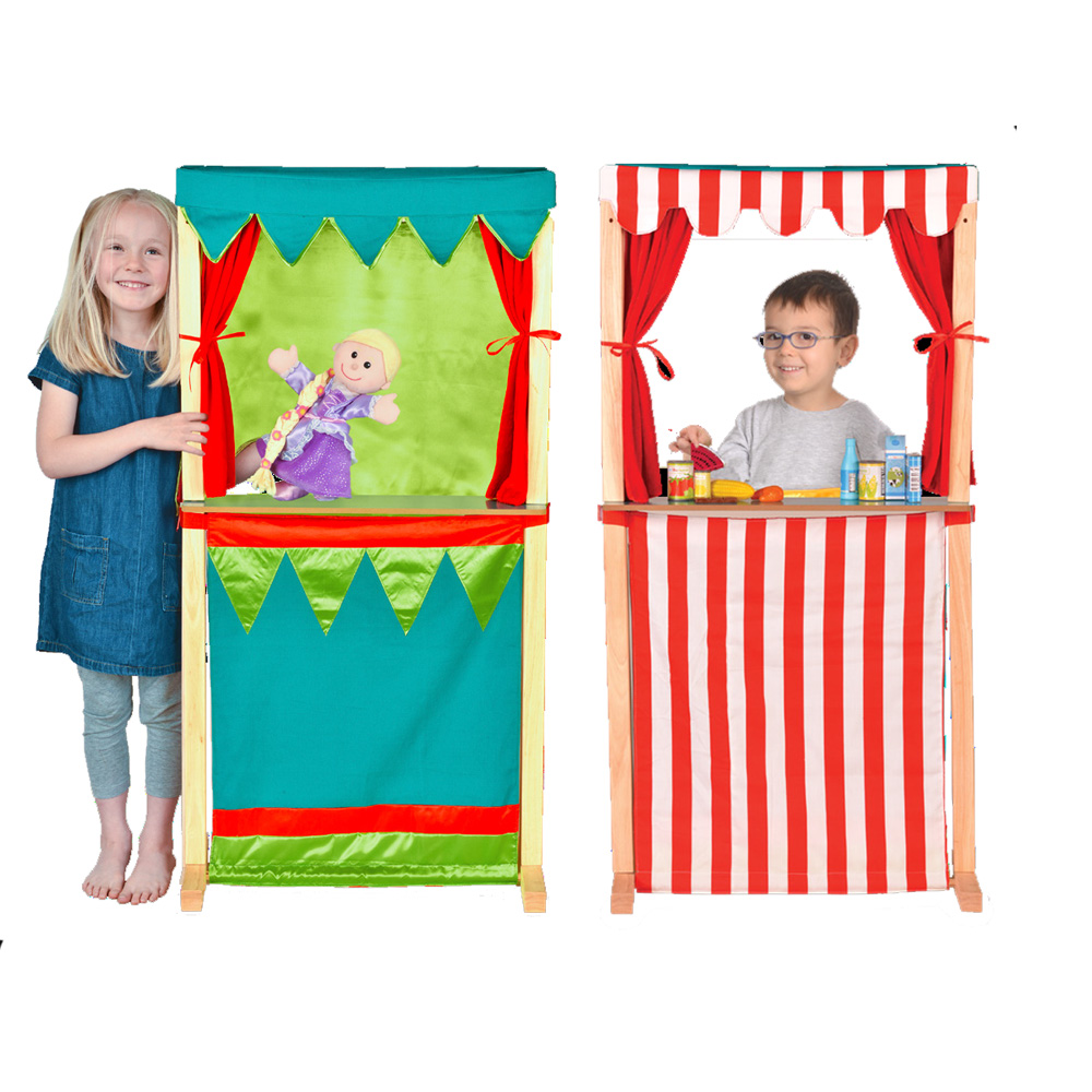 תאטרון בובות / דוכן חנות Fiesta Crafts