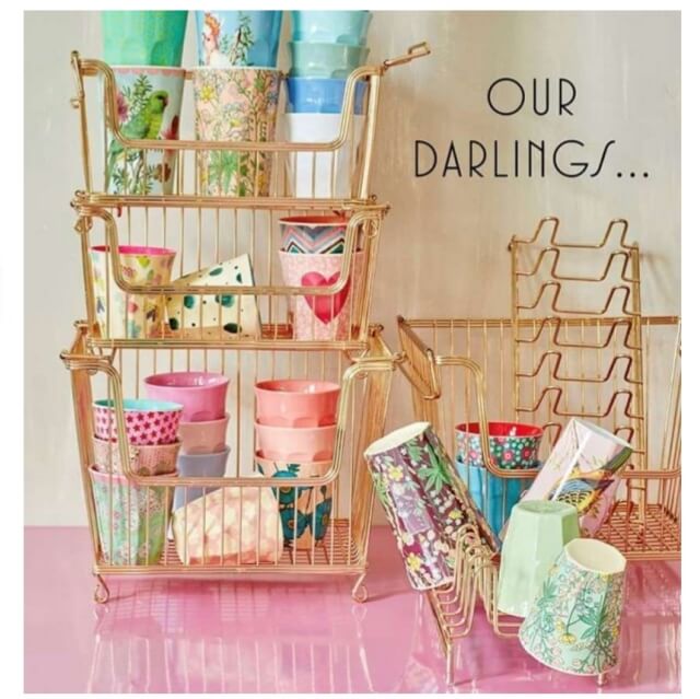 סל אחסון מרשת רוז גולד