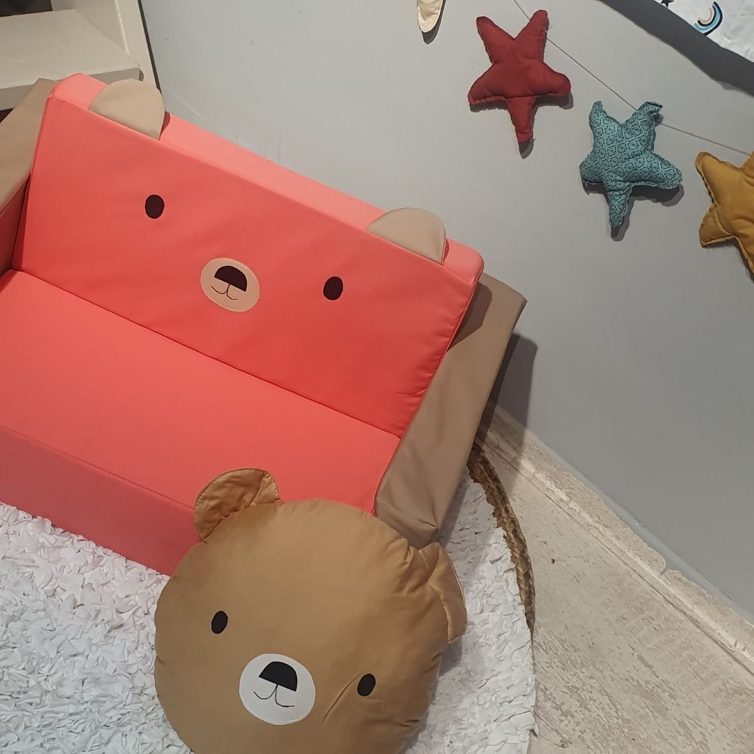 כרית נוי לילדים דגם דוב