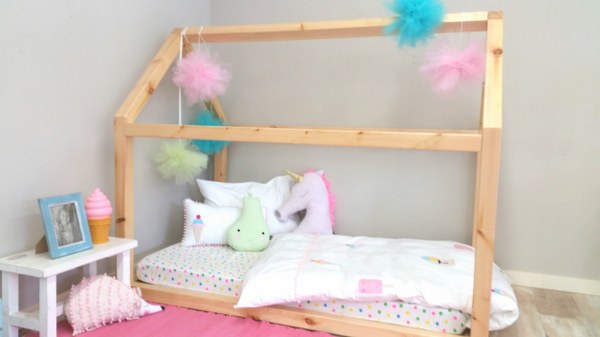 מיטת בית מעץ - נוער 160/90