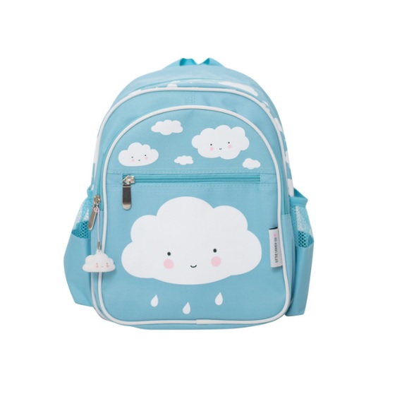 תיק גן לילדים תכלת עננים 