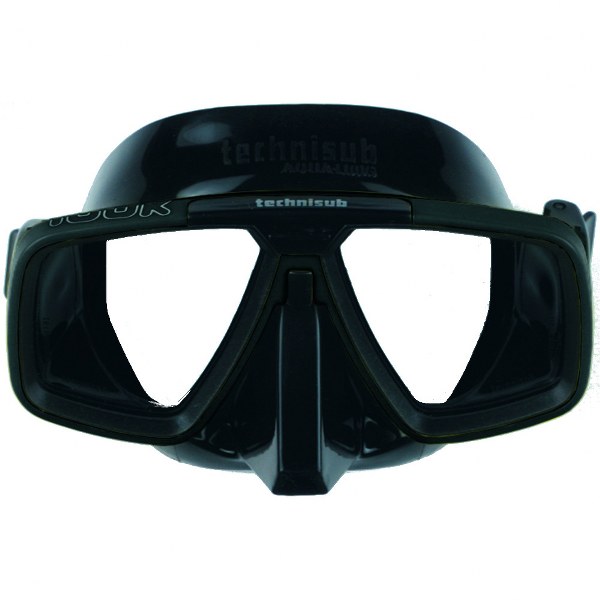 מסכת צלילה LOOK AQUALUNG סיליקון שחור