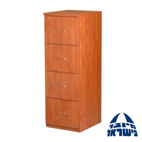 ארונית מגירות 4 קומות לאיחסון ותיוקים של תיקי משרד בתליה 