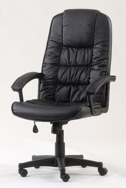 כסא מנהלים מעוצב גב גבוה דגם פנטגון 
