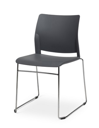 כסא אורח מעוצב דגם לוגנו מגלש