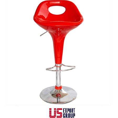 כסא בר/דלפק מעוצב עם בוכנה פניאומטית  בצבע אפוקסי 