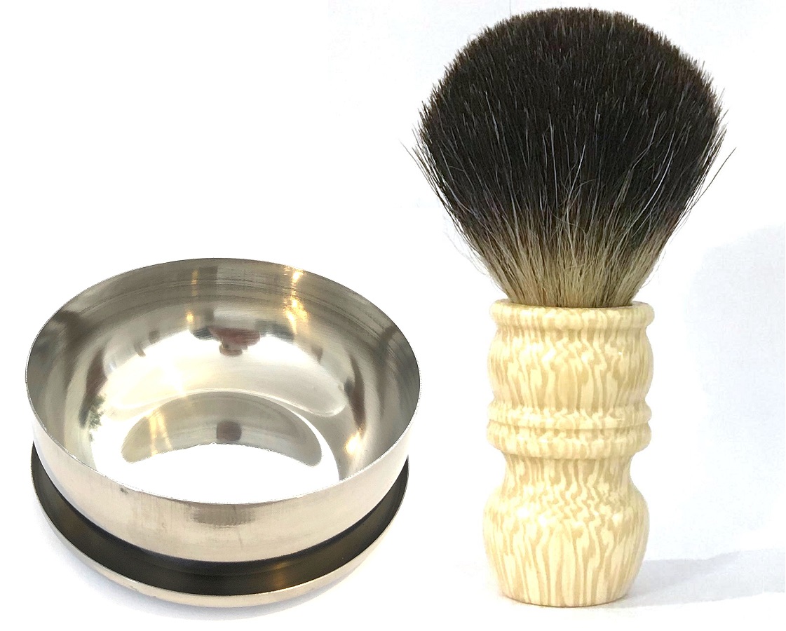 מברשת גילוח אמיתית  Tuxedo כולל קערית