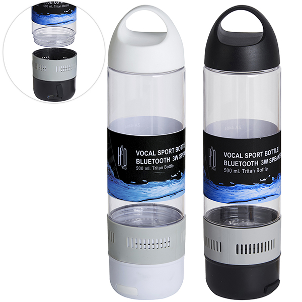 רמקול BT 3W מבית H2O משולב בבקבוק  דגם ספורט טריטן 