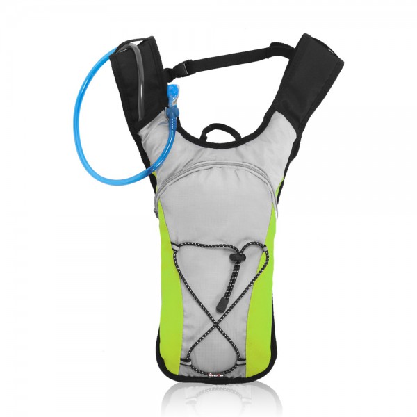 תרמיל מנשא מים  תיק טיולים מעוצב עם שקית שתייה 2 ליטר דגם סאייקל