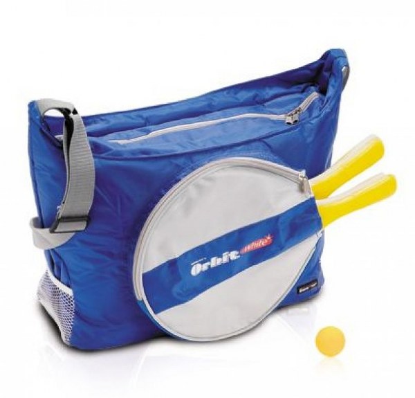 צידנית ספורטיבית עם זוג תאי רשת צדדיים ותא חיצוני למטקות דגם איסלנד 