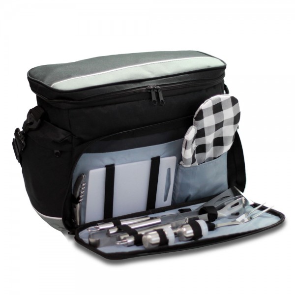 צידנית משפחתית גדולה במיוחד הכוללת 3 כלים דגם גריל