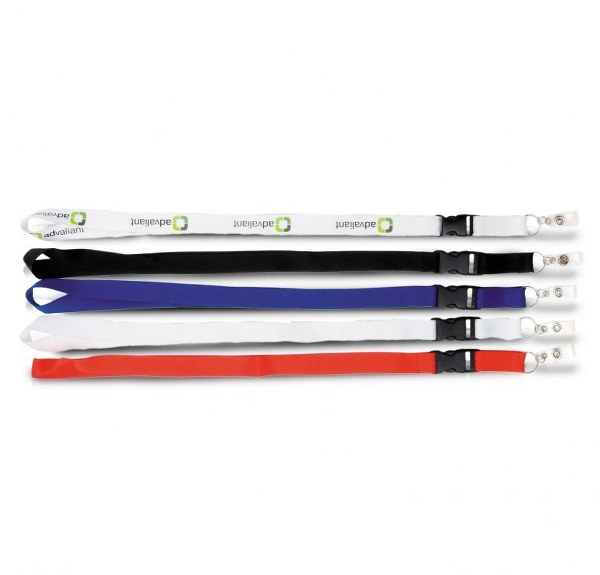  שרוך לתג עובד עם ניתוק מהיר וניתוק ביטחון ותג קשיח דגם סאמר סקול