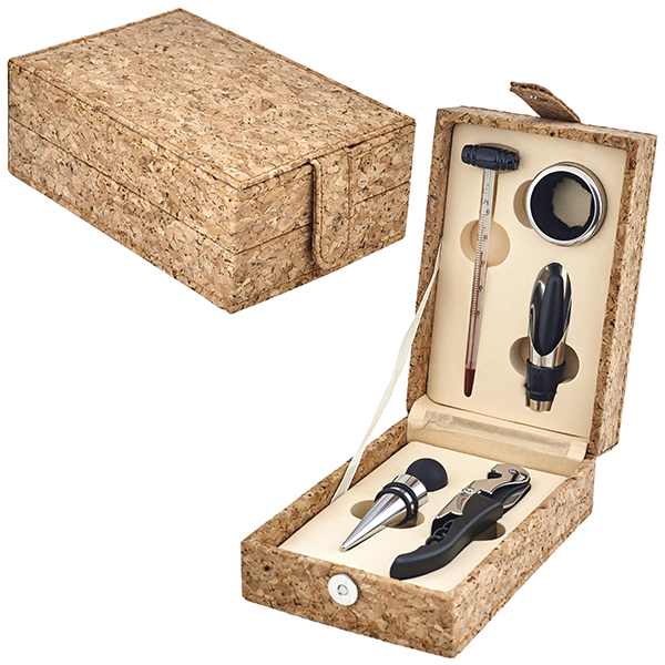 מארז 5 חלקים ליין בקופסאת עץ שעם  דגם שעם