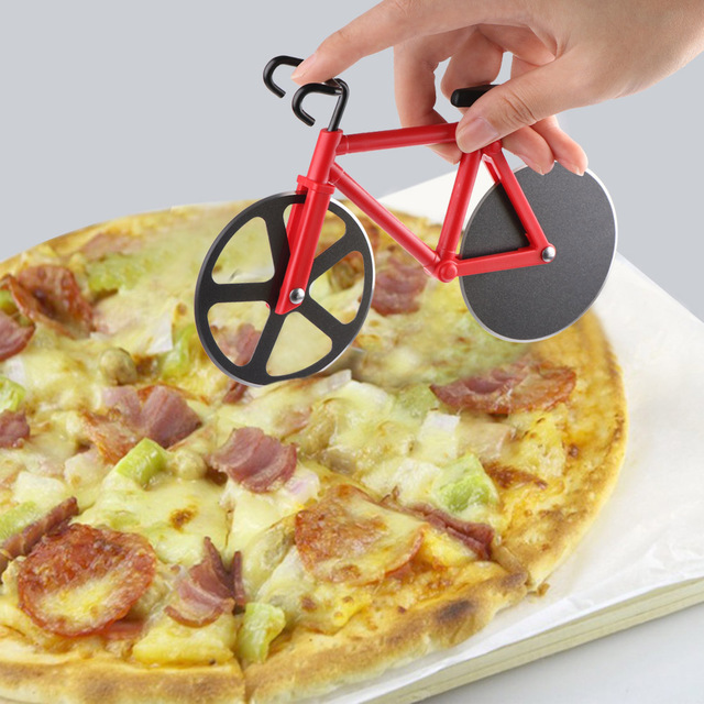 חותך פיצה בעיצוב אופניים